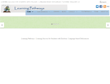 Tablet Screenshot of learningpathwayscolorado.com